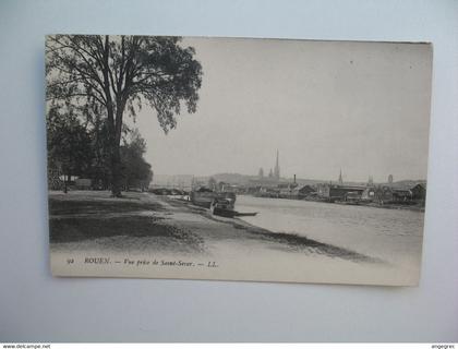 CPA  Rouen Vue prise de Saint -Sever