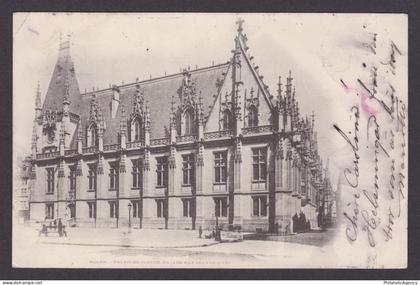 FRANCE, Postcard RPPC, Rouen, The Rouen Courthouse