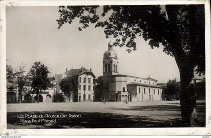 CPA Le Peage De Roussillon Place Paul Morand