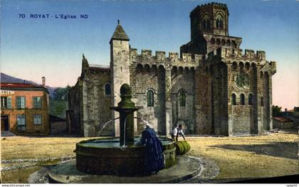 CPA Royat L'Eglise