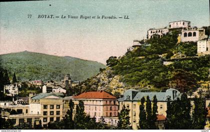 CPA Royat Le Vieux Royat et le Paradis