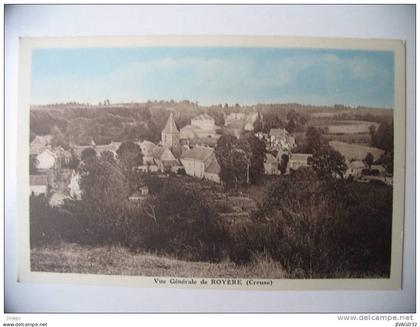 Vue générale de ROYERE  (Creuse)