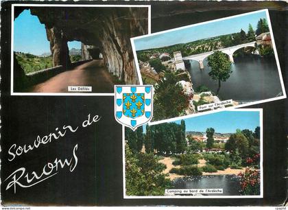 CPM Souvenir de Ruoms Ardeche Pittoresque Ruoms