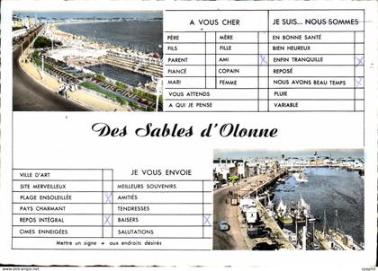 CPM Des Sables d'Olonne Piscine