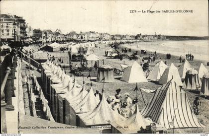 SAbles d'olonne CPA La plage