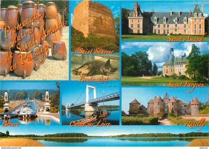 58 - Saint Amand en Puisaye - Multivues - CPM - Voir Scans Recto-Verso