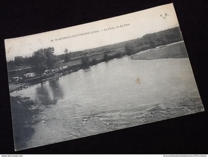 18 Saint-Amand-Montrond  Le Cher,  vu du Pont