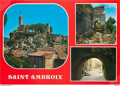 Carte Postale - 30 - Saint Ambroix - Multivues - CPM - Voir Scans Recto-Verso - Poscard - Carta Postal -  Postkarte