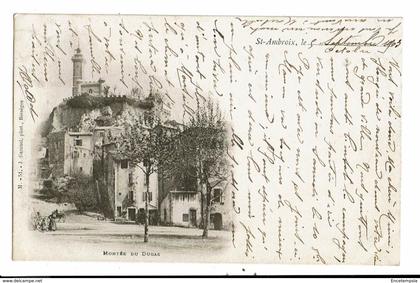 CPA-Carte Postale FRANCE- Saint-Ambroix- Montée du Dugas -1903-VMO16991
