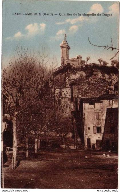 SAINT AMBROIX - QUARTIER de la CHAPELLE de DUGAS