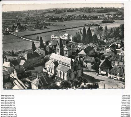 carte ( format 15 x 10,5 cm ) SAINT ANDRE LE GAZ ( vue aérienne ) ( recto verso )