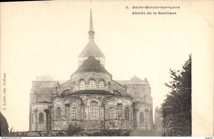 CPA Saint Benoit sur Loire Abside de la Basilique