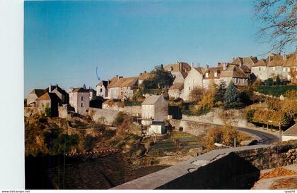 CPM Saint Benoit du Sault Indre Cite Medievale Vue panoramique des anciens remparts