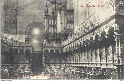 CPA Intérieur de la Cathédrale Saint-Bertrand de Comminges