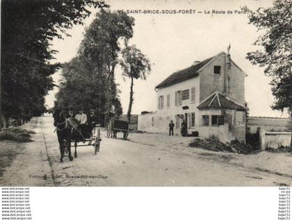 Saint brice sous forêt "cachet militaire"