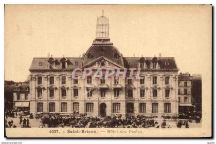 CPA Saint Brieuc Hotel des Postes Marche