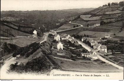 Saint Brieuc - Vers le Viaduc de Souzain - CPA
