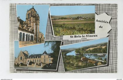 SAINT BRIS LE VINEUX - Vues multiples "Amitiés de ... "