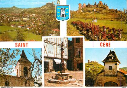 CPM Saint Cere Le Lot Terre des Merveilles Vue generale