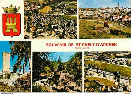 48 - Saint Chély d'Apcher - Multivues - Blasons - CPM - Voir Scans Recto-Verso