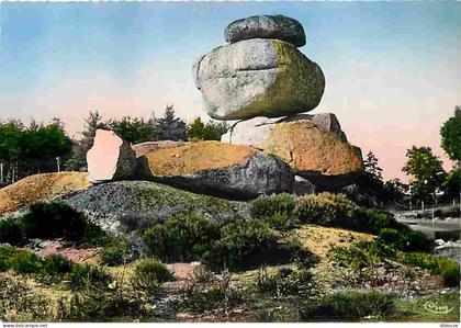 Carte Postale - 48 - Saint Chély d'Apcher - Sur la route nationale 107 de St-Chély à Mende Rocher de St-Jean près Server