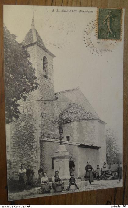 SAINT CHRISTOL : l'église  ........ AT-15773