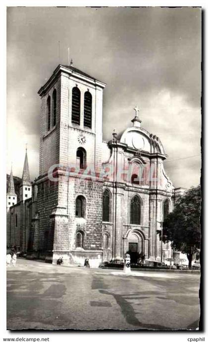 CPSM Saint Claude La cathedrale