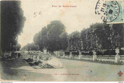 Carte Postale - 92 - Saint Cloud - Parc de Saint Cloud - Allée de Marnes - CPA - Voir Scans Recto-Verso - Poscard - Cart