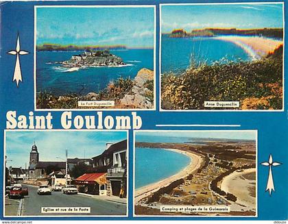 35 - Saint Coulomb - Multivues - Automobiles - CPM - Voir Scans Recto-Verso