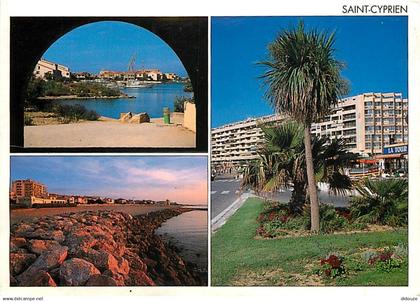 66 - Saint Cyprien - Multivues - CPM - Voir Scans Recto-Verso