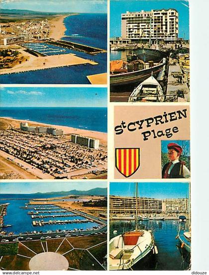 66 - Saint Cyprien - Multivues - CPM - Voir Scans Recto-Verso