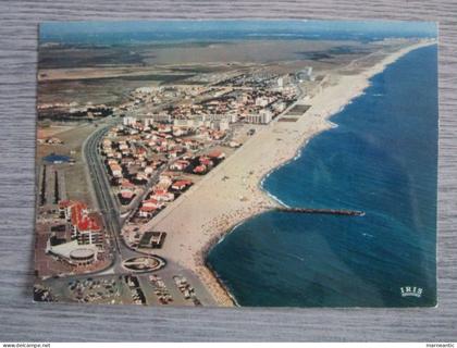 Cpa Saint Cyprien plage (66) les résidences et la plage