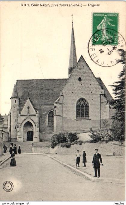 37 - SAINT CYR sur LOIRE --  L'Eglise