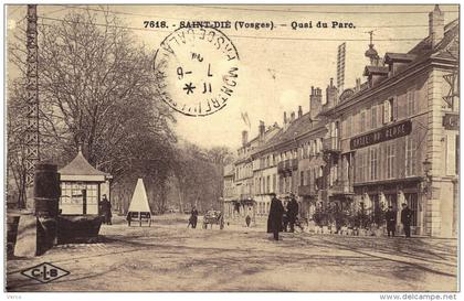 Carte Postale Ancienne de SAINT DIE