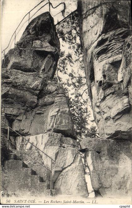 CPA Saint Die Les Rochers Saint Martin