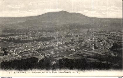 CPA Saint Die Panarama pris de la Roche Saint Martin