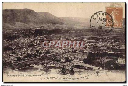 CPA Saint Die Panorama