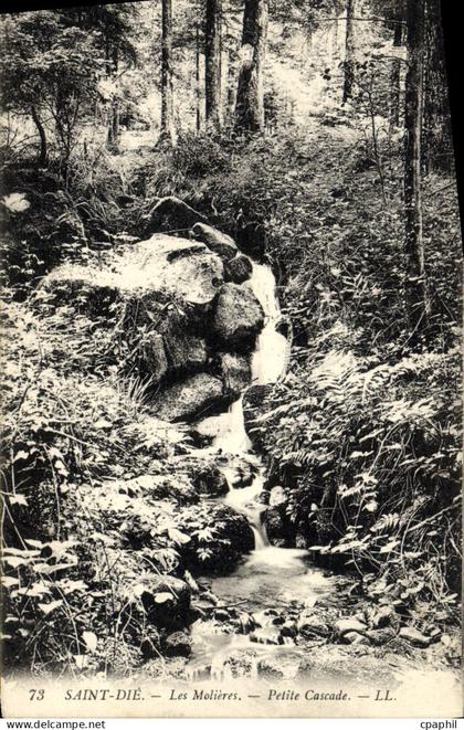 CPA St Die Les Molieres Petite cascade