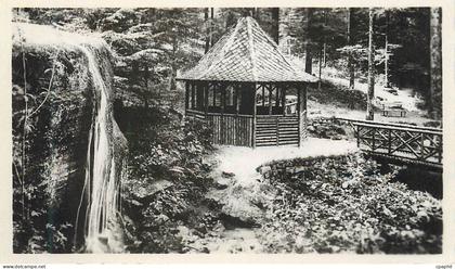 CPM St Die les Molieres Kiosque et Cascade
