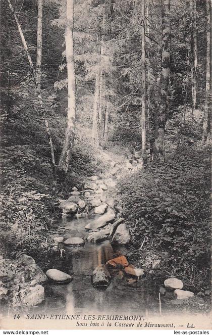 88 SAINT ETIENNE LES REMIREMONT CASCADE DE MIRAMONT