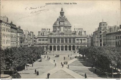 Saint Etienne - Hotel de Ville - CPA
