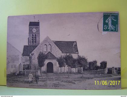 SAINT-FARGEAU (SEINE ET MARNE) SAINT-FARGEAU-PONTHIERRY. L'EGLISE.