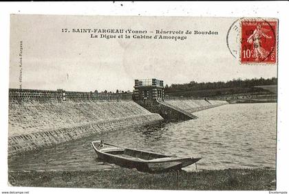 CPA-Carte Postale-FRANCE-Saint Fargeau-Réservoir de Bourdon -1909-VM14424