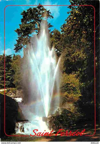 Carte Postale - 31 - Saint Ferreol - Bassin de Saint Ferreol - La Grande Gerbe avec l'Arc en Ciel - Flamme Postale - CPM