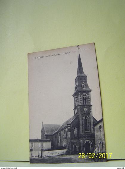 SAINT-FLORENT-DES-BOIS (VENDEE) L'EGLISE.