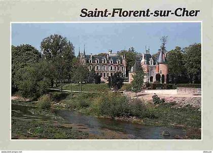 Carte Postale - 18 - Saint Florent sur Cher - Le Château - Flamme Postale de Saint Florent sur Cher - CPM - Voir Scans R