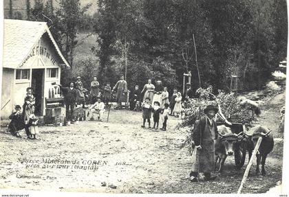 Carte Postale ancienne de SAINT FLOUR - Source minérale de COREN