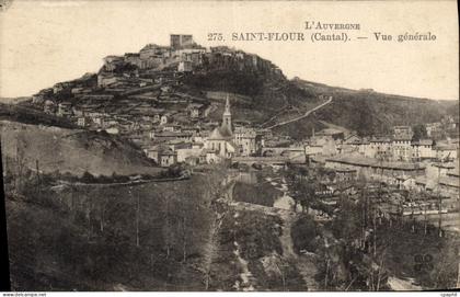 CPA Saint Flour Cantal Vue generale