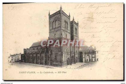 CPA Saint Flour la Cathedrale