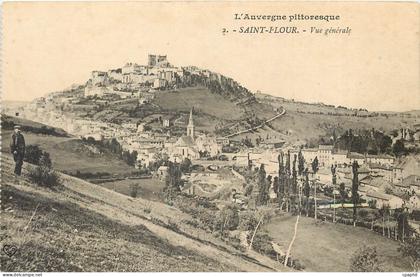 CPA Saint Flour Vue generale